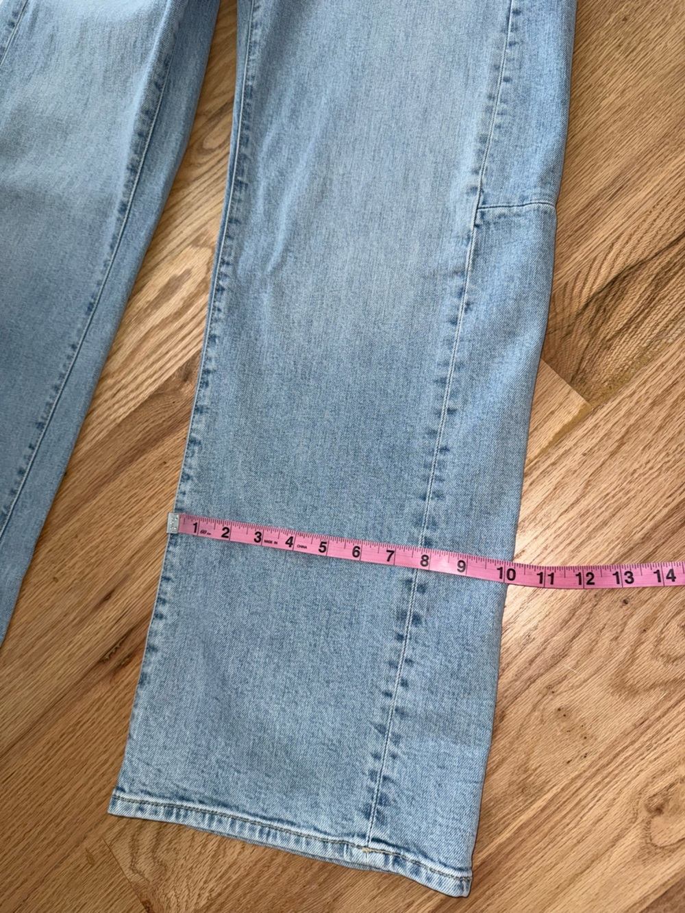 Anthropologie $269 PAIGE Arellia Skimmer High Rise Tapered Jeans Mar Vista 28 - Picture 11 of 15